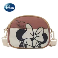 disney minnie 2022 new girl shoulder bag fashion large capacity luxury brand girl mobile phone bag cartoon girl coin purse