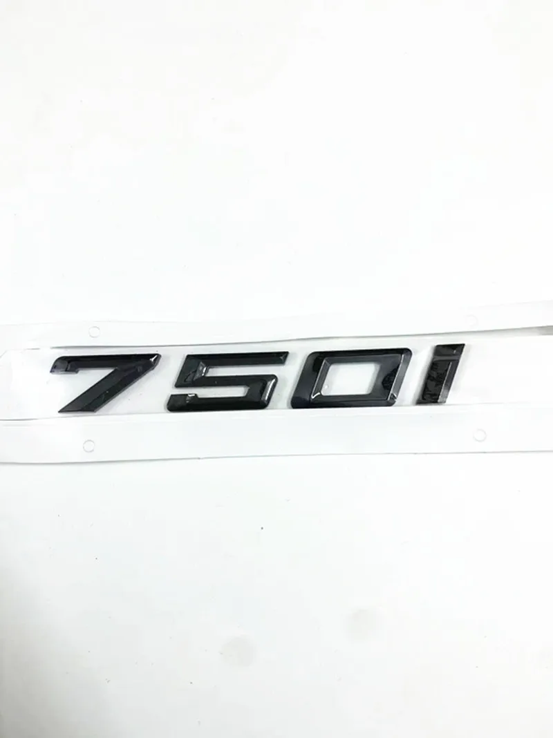 Автомобильная наклейка с надписью логотипа BMW Серия 728I 730i 740i 735I 745I 760i E38 E65 E66 F01 F02 G11