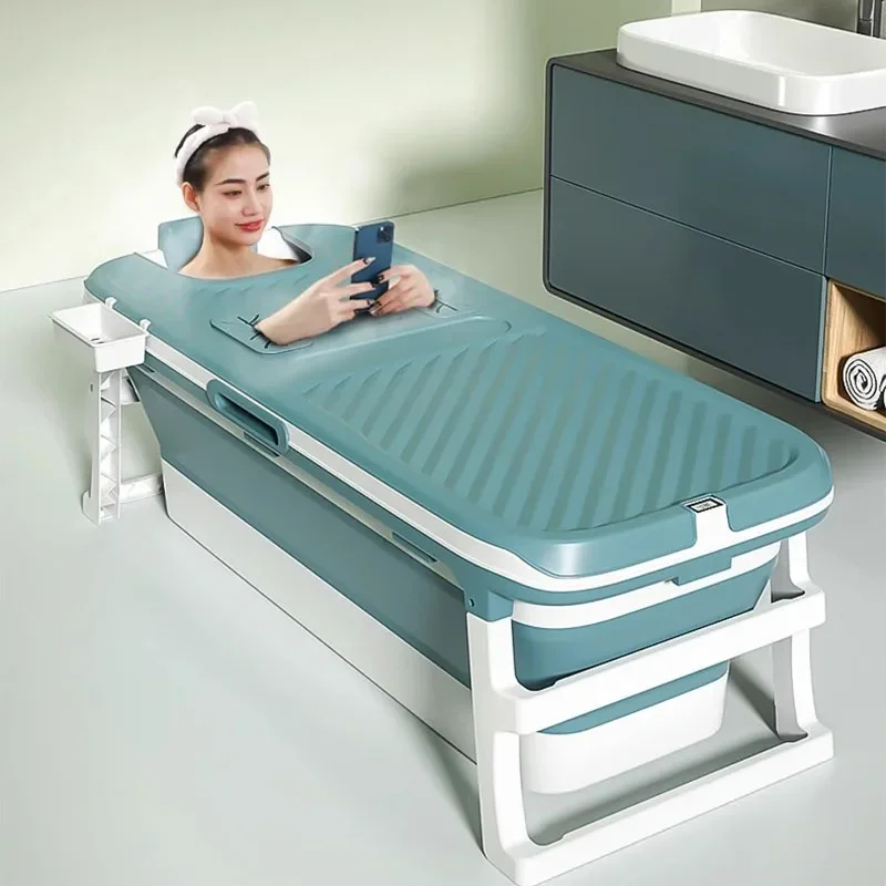 Ванная для дома взрослых Современная Минималистичная синяя ванна роскошная