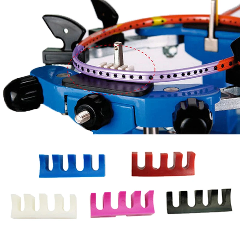 

Multicolor Badminton Tennis Racquet Pulling Machine Threading Accessories High Loaded Spreader Protector Stringing