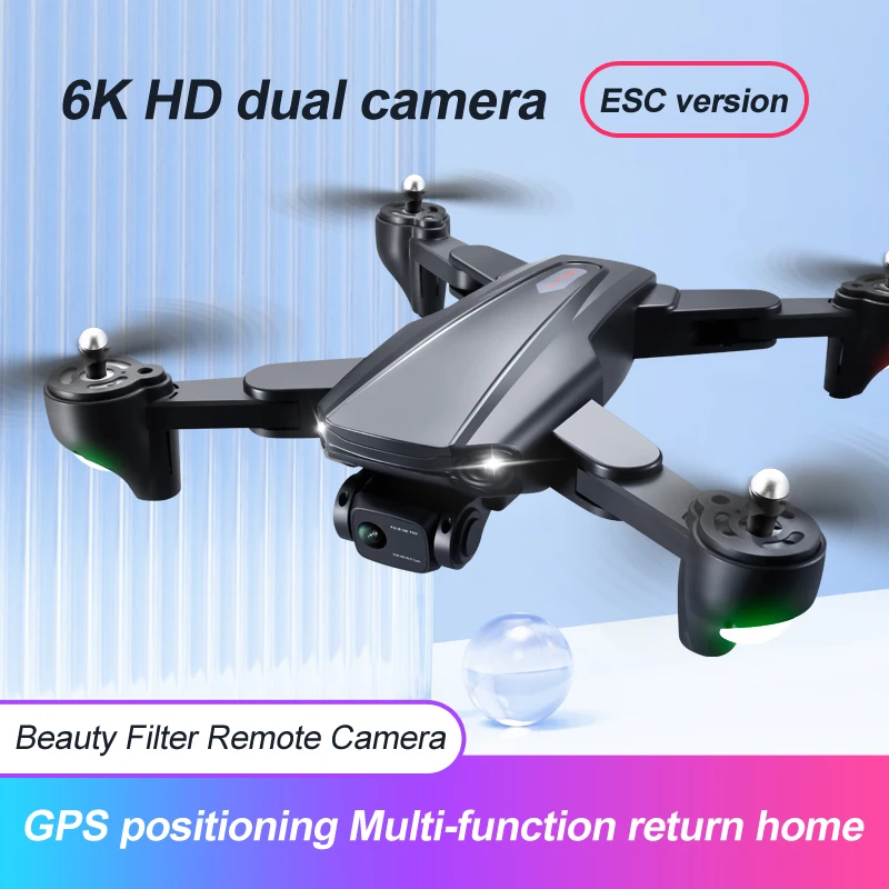 

XMSJ R20 Drone 10K Professional HD Camera GPS WIFI 5G Aerial Photography Flow Foldable Remote Quadcopter OpticalDrone Toy
