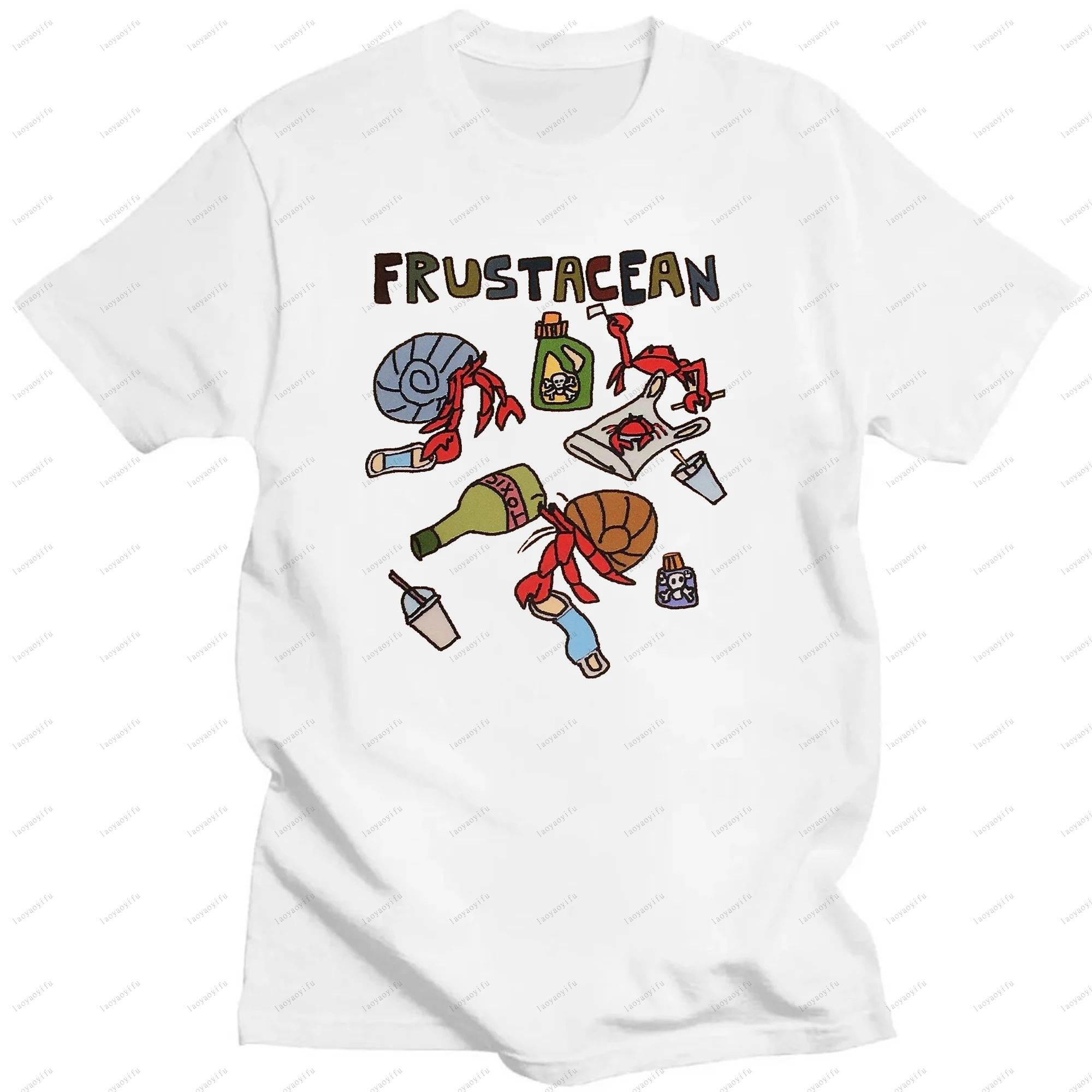 Мужская дышащая футболка с принтом для защиты окружающей среды удобная и модная