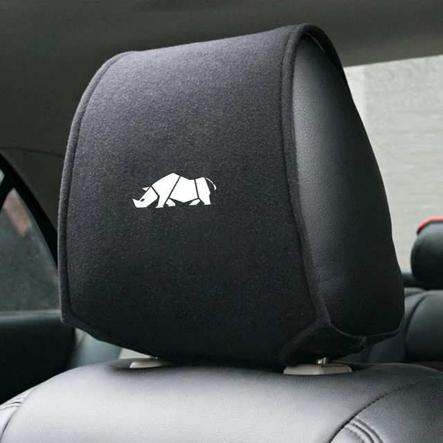 Чехол на подголовник белые 2шт Volkswagen