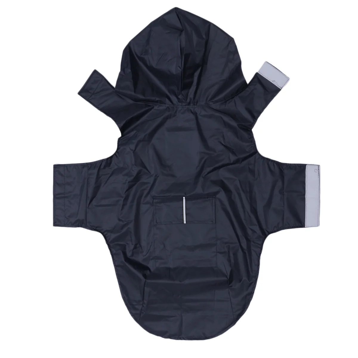 

Reflective Hooded Pet Dog Raincoats Big Dogs Waterproof Clothes Dog Raincoat Puppy Poncho(Black,3XL)