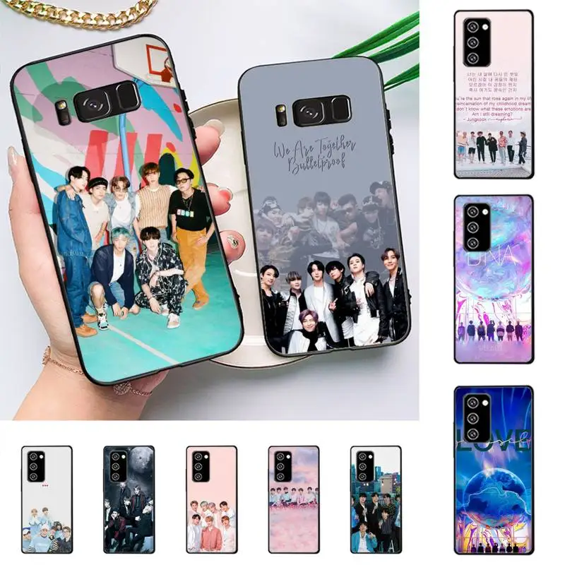 

KPOP DNA Korean Phone Case For Samsung Galaxy Note 10Pro 20ultra cover for note 20 note10lite M30S