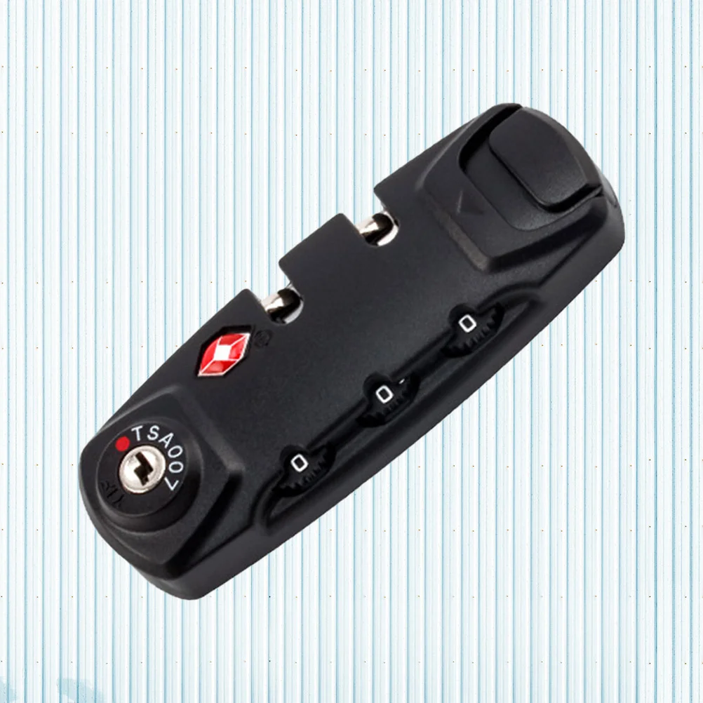 

1Pc Customs Lock Zipper Bags Lock Password Lock Lock Fixed Lock Safty Accessories for Trip Bag