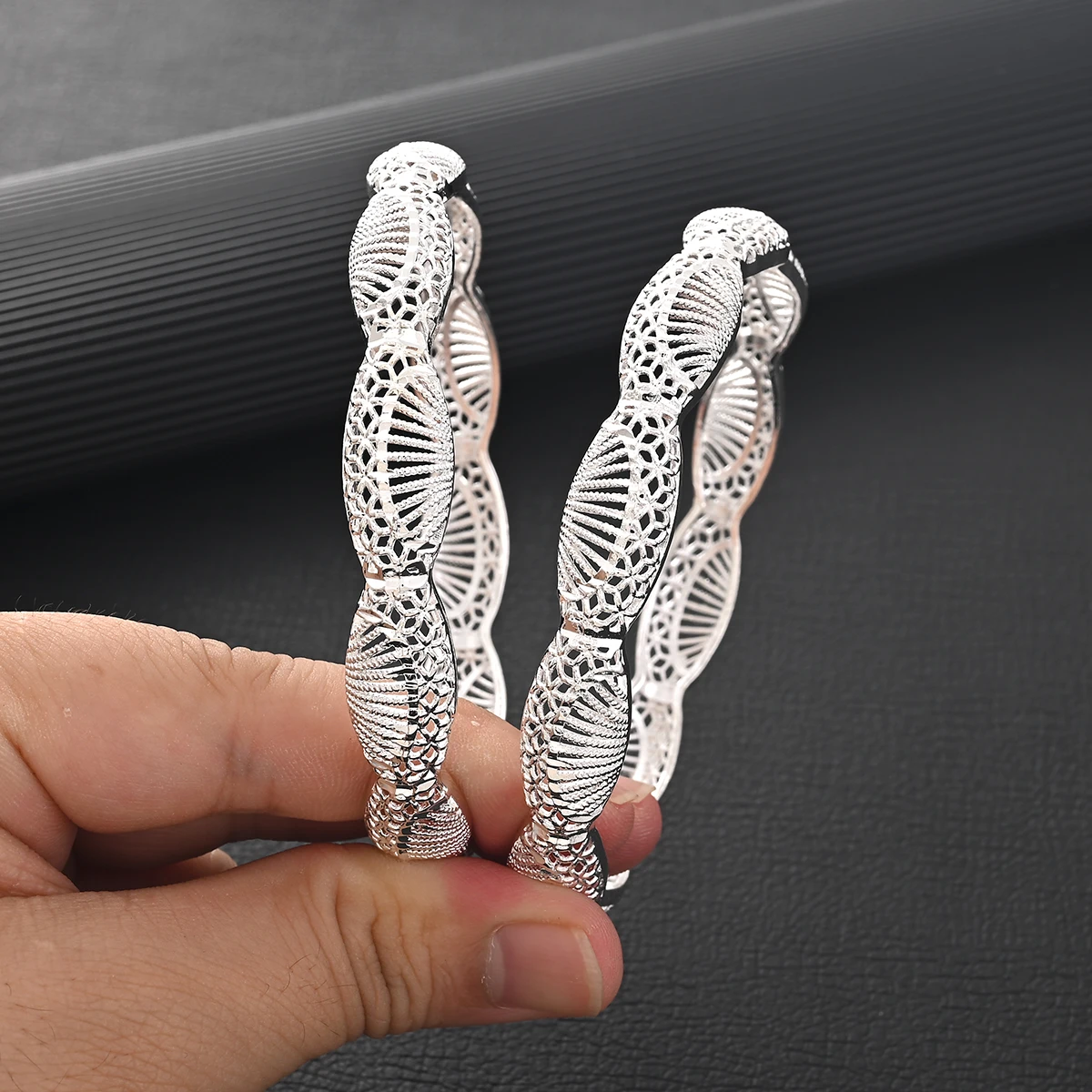 Bangrui68 мм цвет золото фотоэлемент женские браслеты Ближнего Востока эфиопские