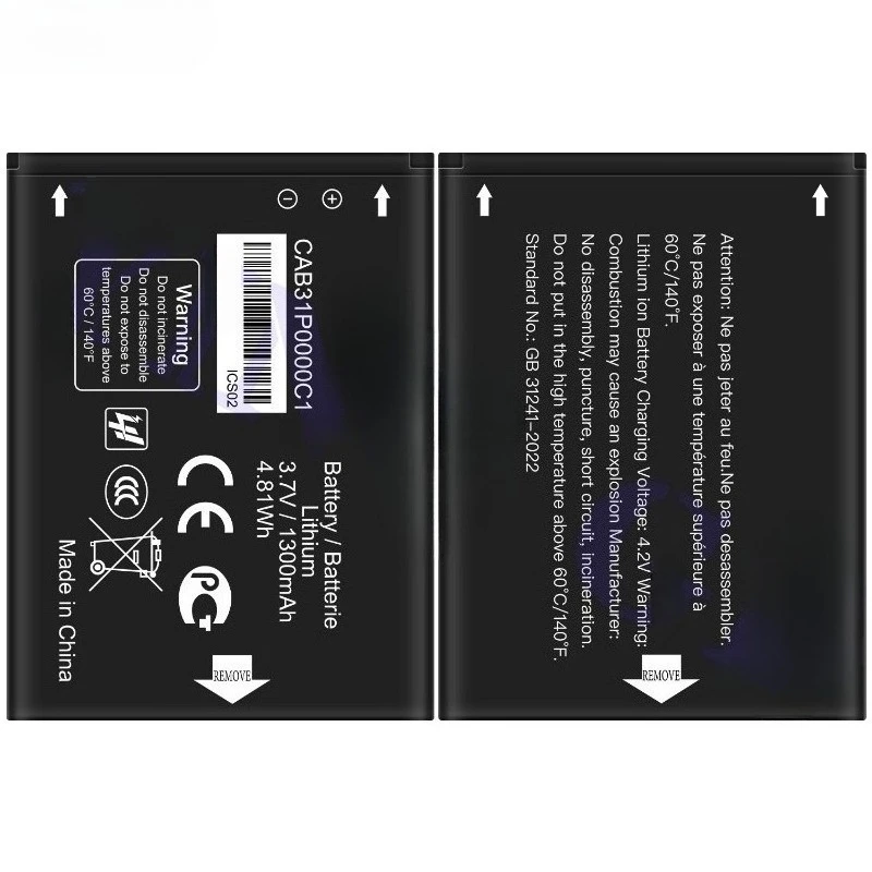 Фото Аккумуляторы CAB31P0000C1 для телефонов Alcatel C1/C2/903/908/909/910: высококачественная сменная батарея класса А с инструментами для установки №2
