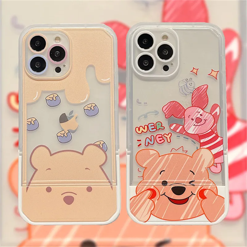 

Чехол для телефона Apple с изображением Винни-Пуха из мультфильма Disney для IPhone X/XR/11/12promax/13