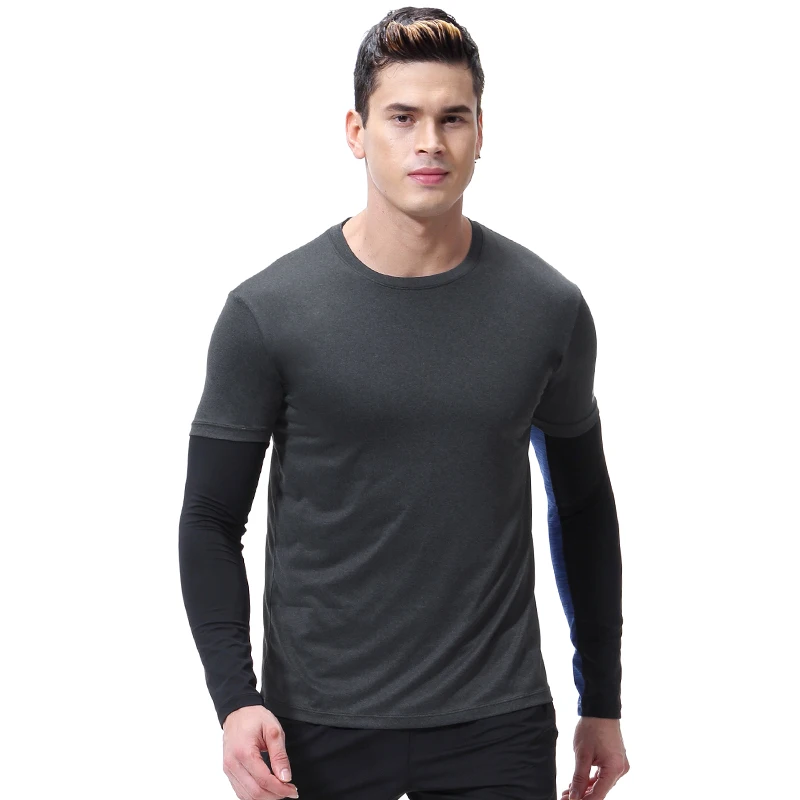 Men's Summer Tracksuits Gym Training Fitness Clothes Loose Quick Dry Short Sleeve T-Shirt Basketball Running Sweat Sportswear