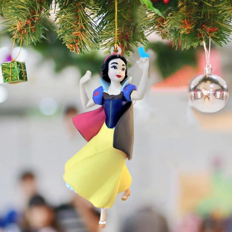 

Disney Princess Christmas Tree Pendant Hanging Ornament Xmas Tree Decoration Home Festive Party Supplies Kids Christmas Gift