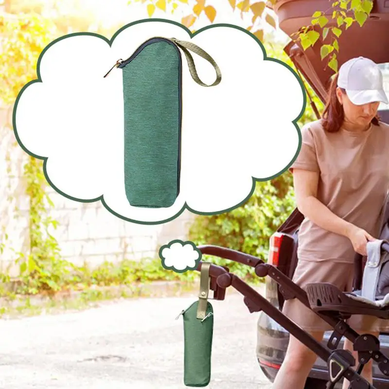 Теплый чехол для детской бутылочки изолированная сумка-холодильник грудного