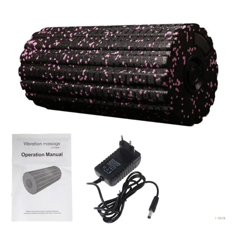 

M5TC Electric Rechargeable Vibrating Foam Roller Massager Fitness Muscle Pain Relief