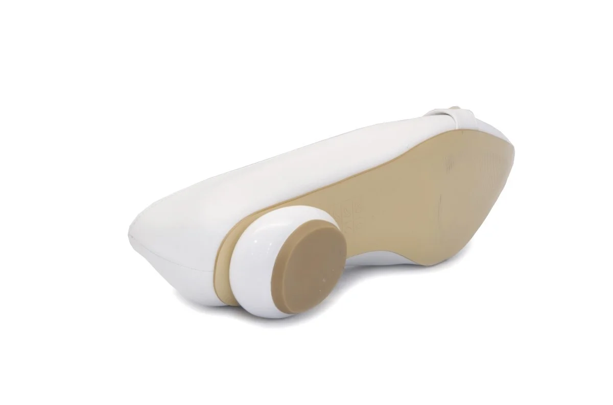 

Gedikpasal Bno 212 White 2021 Summer Ladies Shoes Ballerina Low Gravel Heel Dress Party Metal Buckle Pointed Elegant Stylish Business