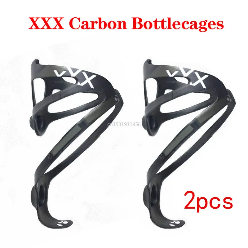 Купи 2pcs XXX Carbon Bottlecages Bike Water Bottle Cage Bicycle Kettle Holder Free Ship Portable Water Bottle Rack за 1,055 рублей в магазине AliExpress