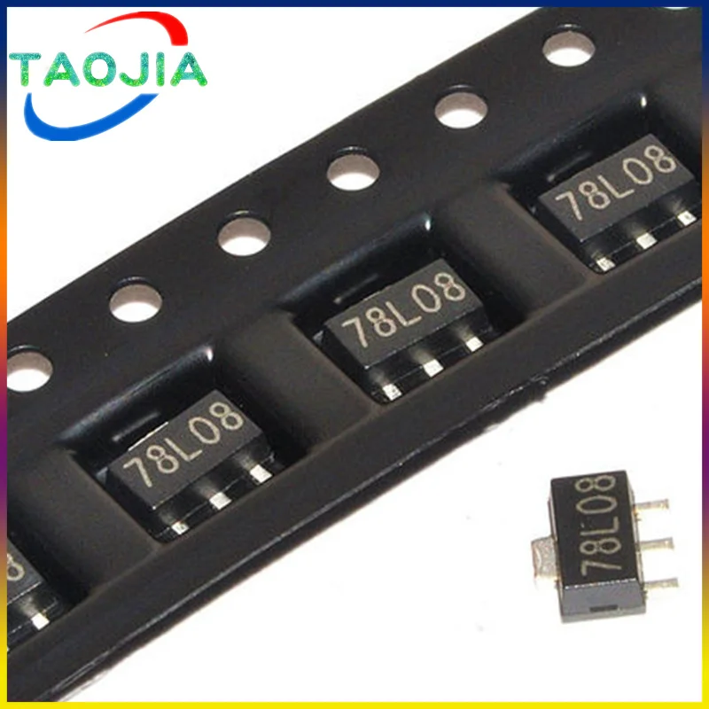 10 шт. 78L08 SOT-89 CJ78L08 SOT89 SOT