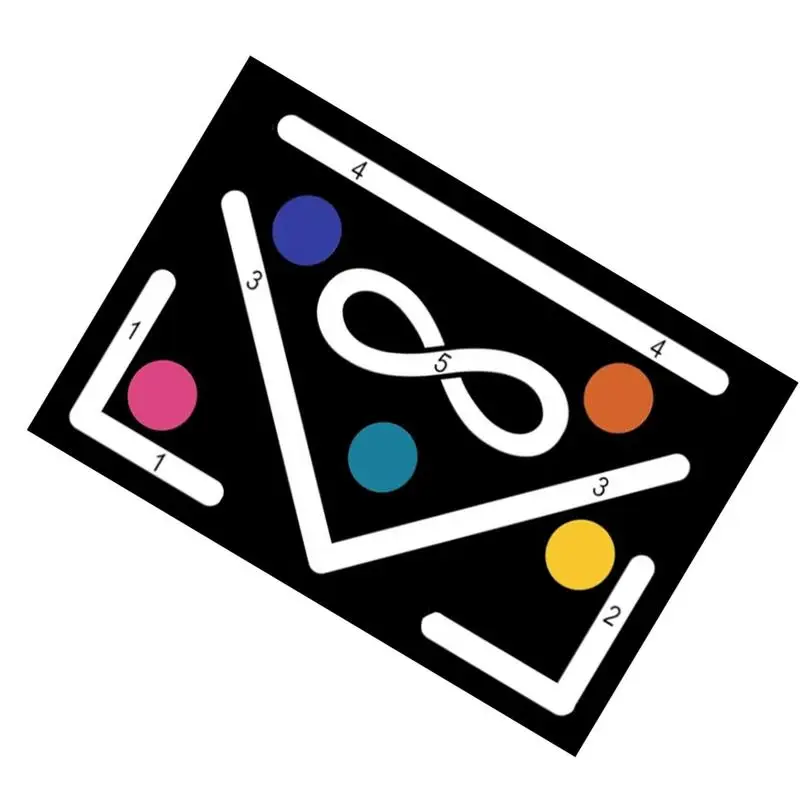 Нескользящий коврик для футбольных тренировок 60X90 см