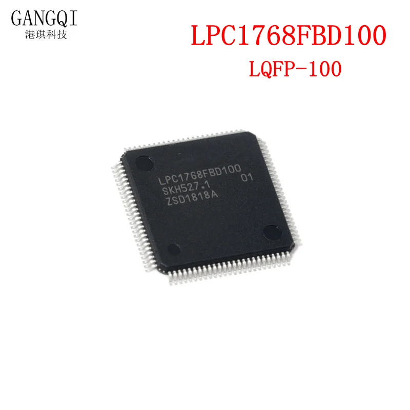 

1pcs/lot LPC1768FBD100 LQFP100 LPC1768FBD QFP LPC1768 32-bit ARM Cortex-M3 microcontroller new IC original IC LQFP100 In Stock