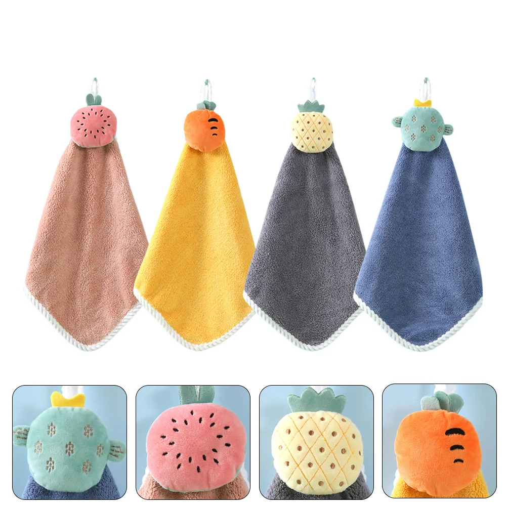 

Towel Hand Towels Hanging Kitchen Dish Kids Face Farmhouse Bathroom Washcloths Wash Dry Nursing Baby Handkerchief Cartoon Bath