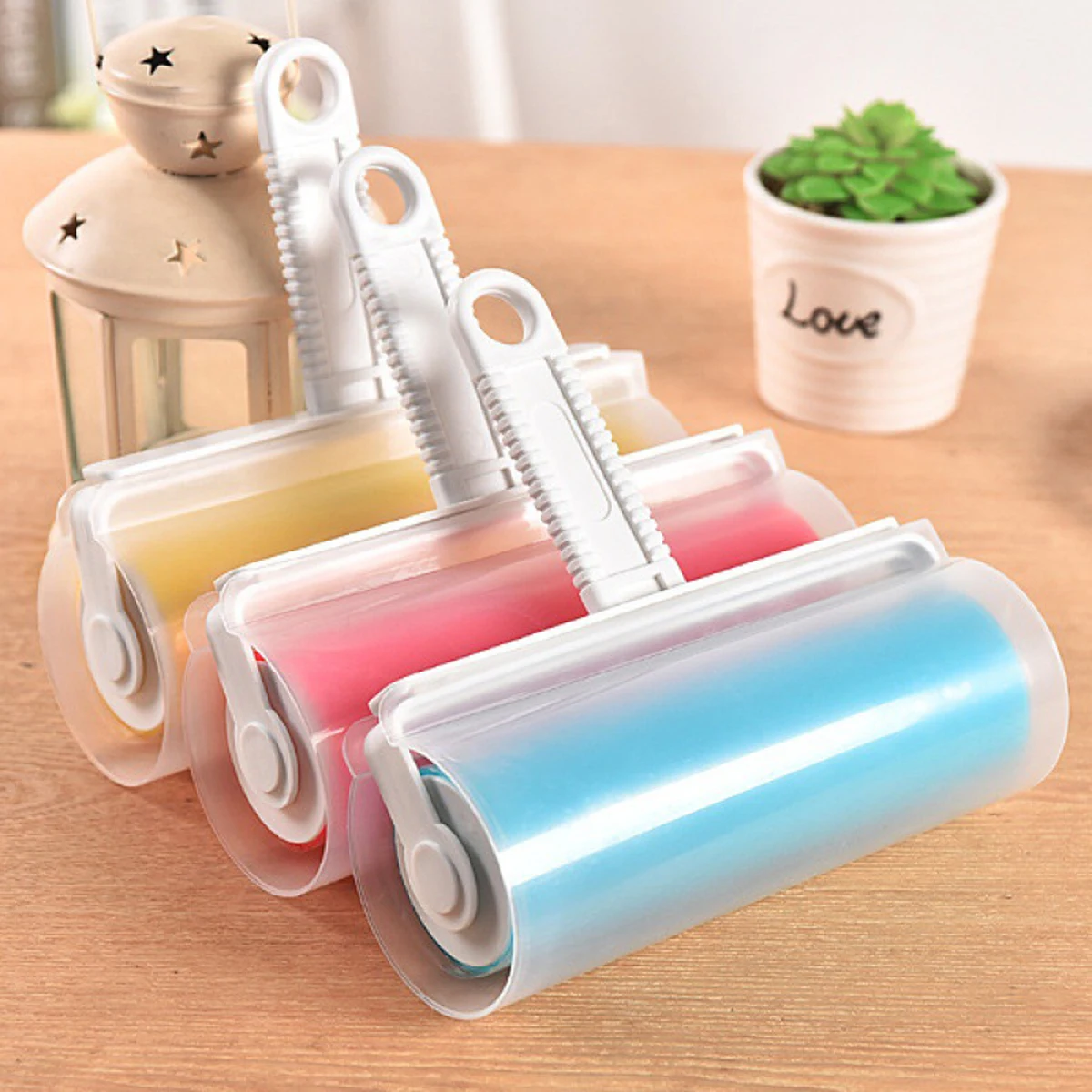 

Portable Lint Sticker Remover Roller Sticky Washable Roller Dust Cleaner for Clothes Pet Hair Dust Wiper Reusable Cleaning Tools