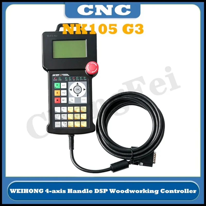 ЧПУ Weihong NK105 G3 ручка DSP деревообрабатывающий контроллер 3 оси 4 система управления
