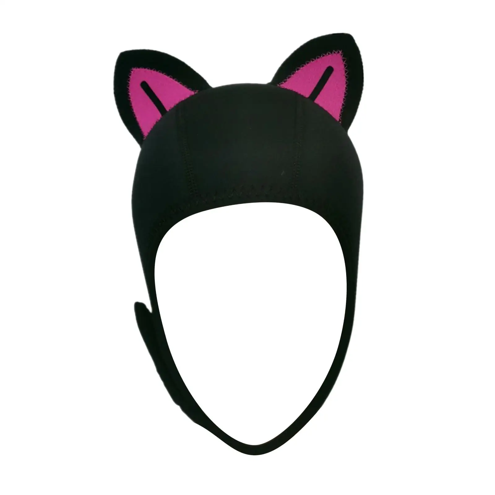 

Cat Ears Wetsuit Hood Hat for Women Kids with Air Vent Accessories Convenient to Wear and Take Off