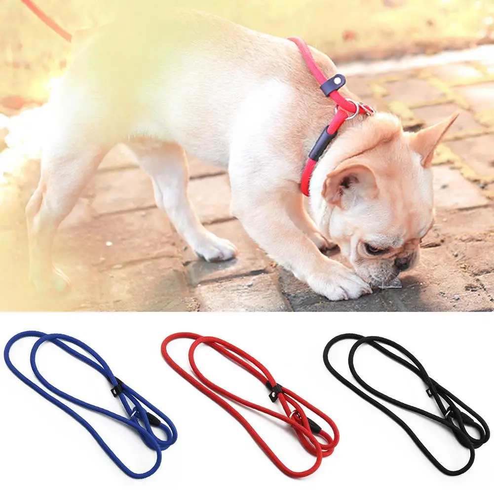 

[ Ready Stock ] Nylon Dog Leash Dog Traction Belt Pet Harness Straps Pet Supplies
