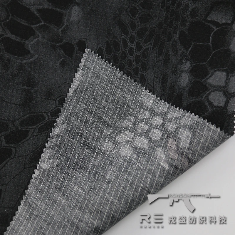 Горячая Распродажа 65% полиэстер 35% хлопок Рипстоп ткань Kryptek TYPHON tc6535 тактическая