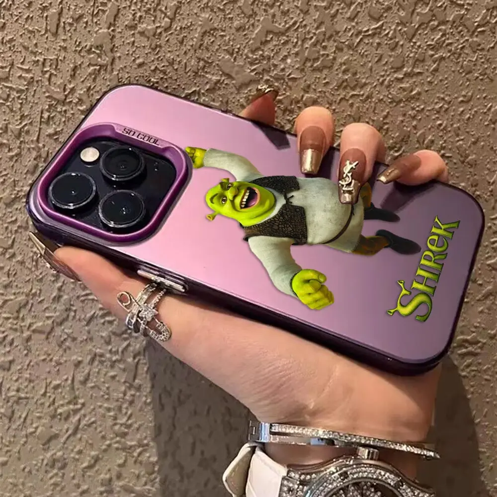 Фото Чехол для телефона Infinix TECNO POVA 6 SMART 7 8 9 NOTE 10 11 12 G96 30I CAMON 20 30S ZERO 40 50, забавный чехол с изображением аниме S-Shrek №5