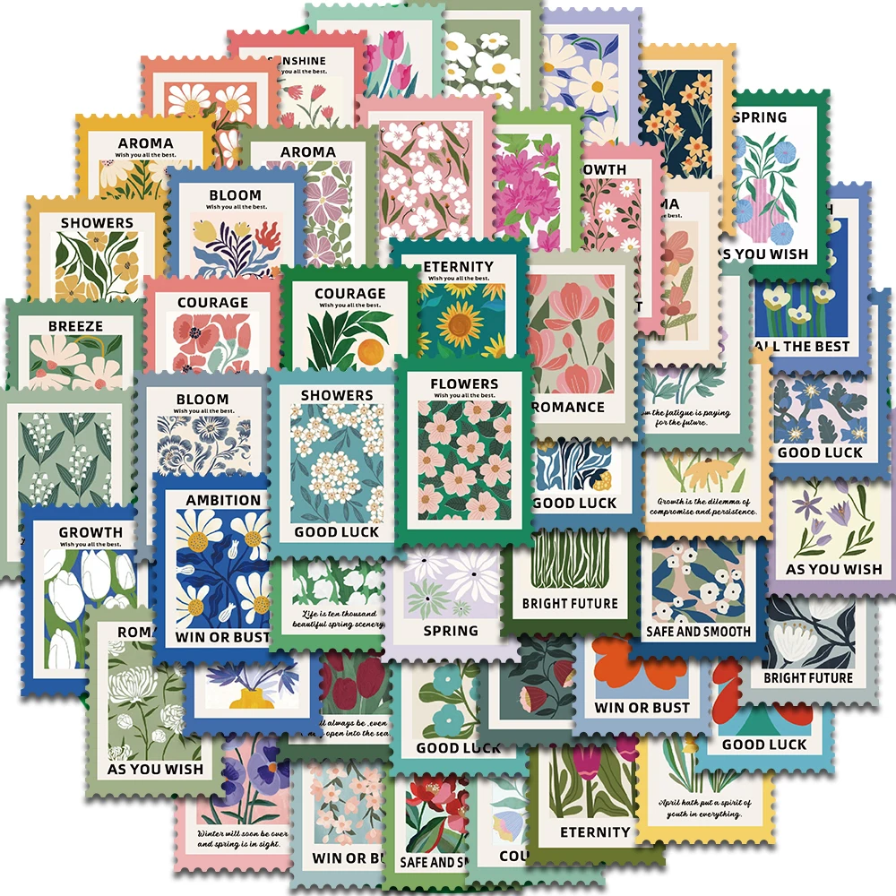 

50 шт., Стикеры для ноутбука, чемодана, скейтборда