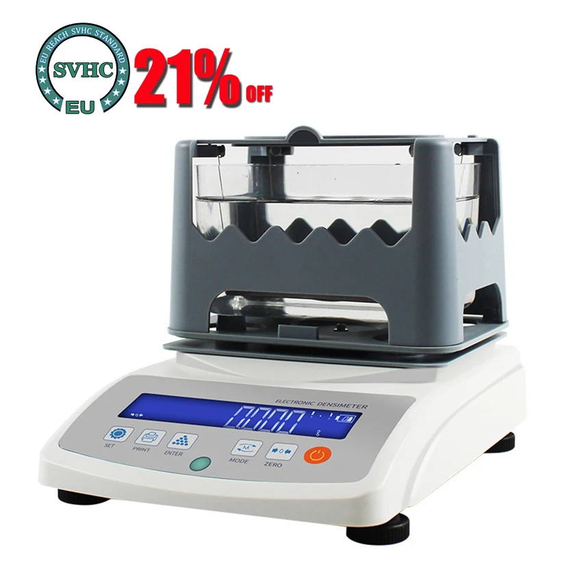 

300g 0.01g Automatic Soild Density Meter for Metal Gold Silver Platinum Plastic Small Particle Density Purity Tester Densitmeter