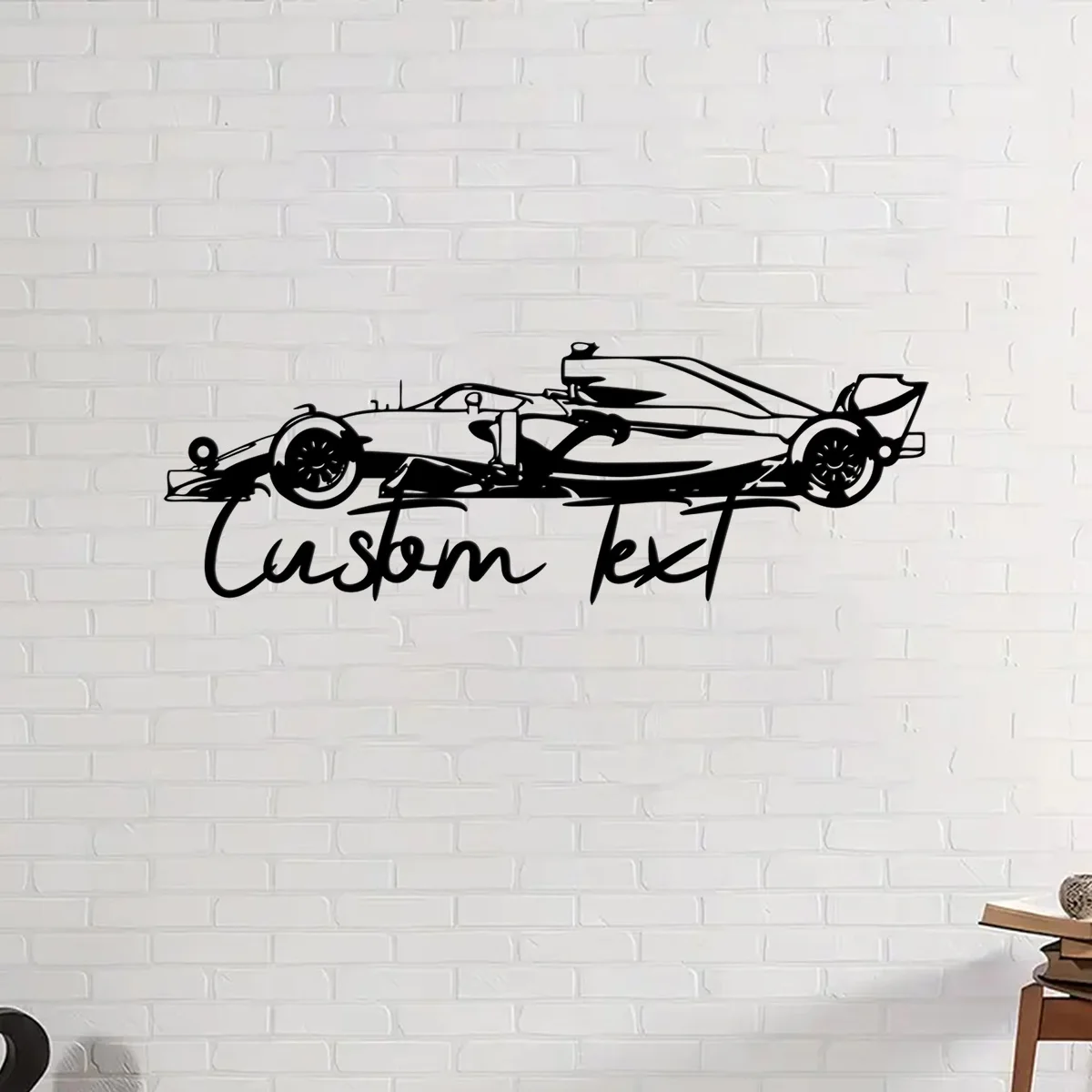 Металлический настенный знак на тему формулы заказ подарок фанатам Indycar вывеска