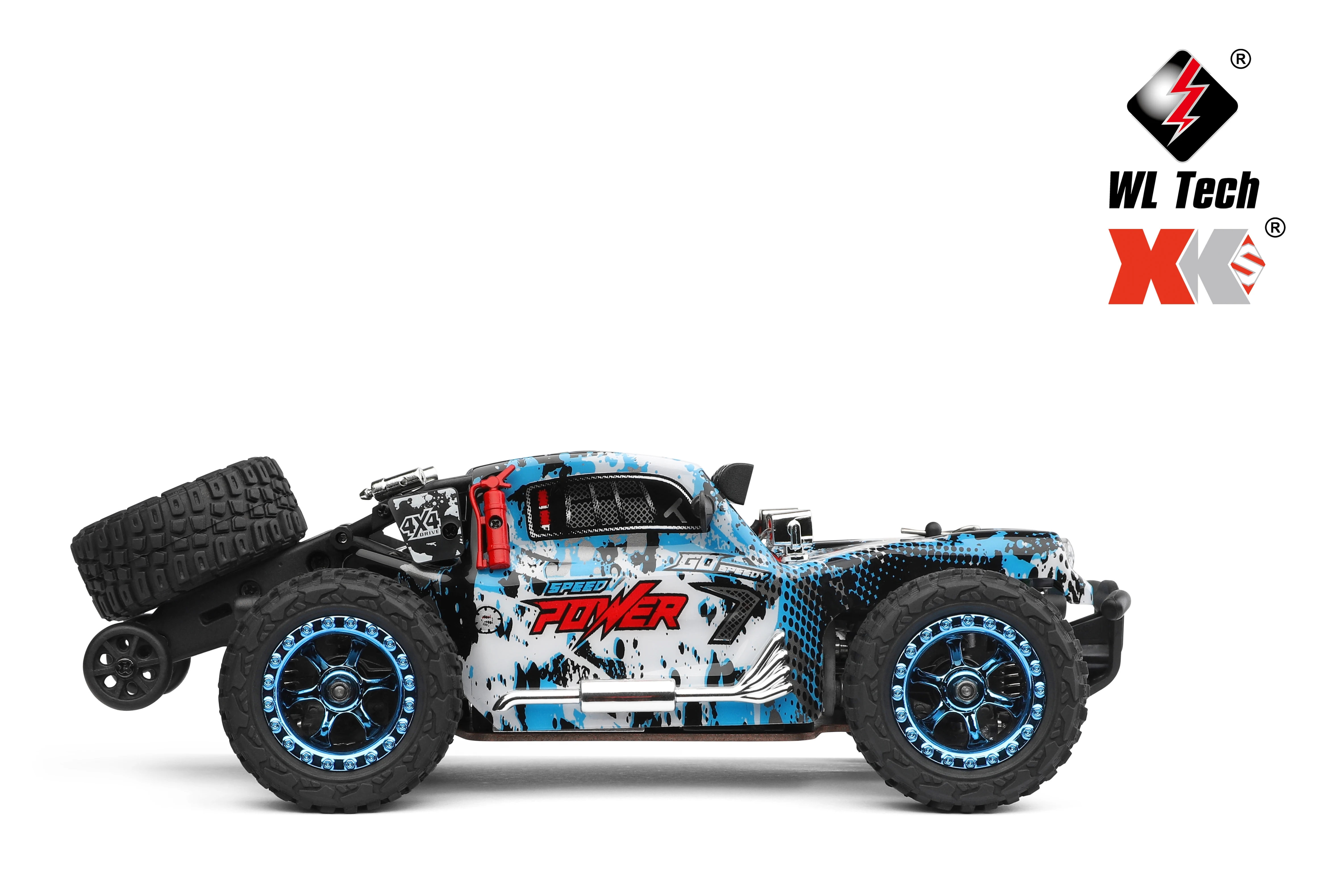 WLtoys 284161 1:28 4WD RC Car With LED Lights 2.4G Radio Remote Control Car Off-Road Drift Monster Trucks Toys for Kids 2023 new