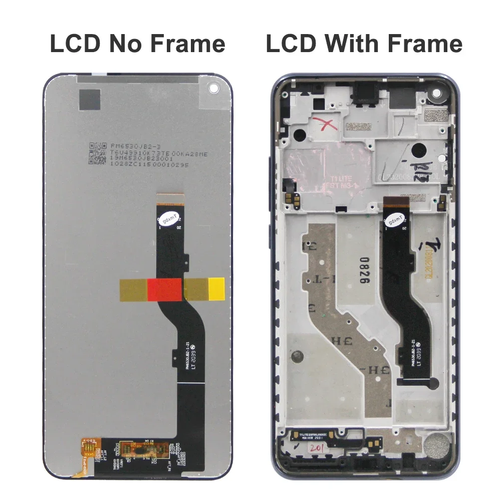 Для TCL 10L 6 53 ''для 10 Lite T770H T770B 4187U ЖК-дисплей с цифровым преобразователем