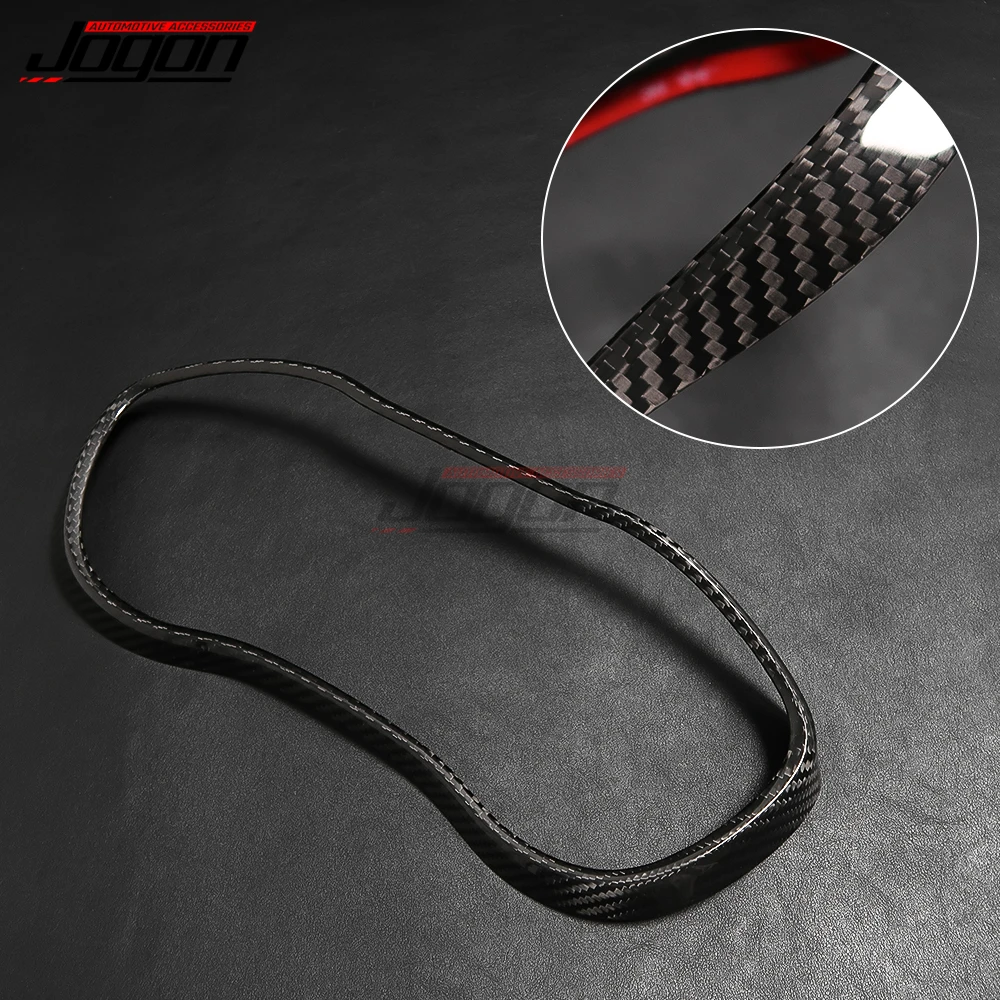 100% настоящие автомобильные аксессуары из углеродного волокна для Dodge Challenger 2015 2016