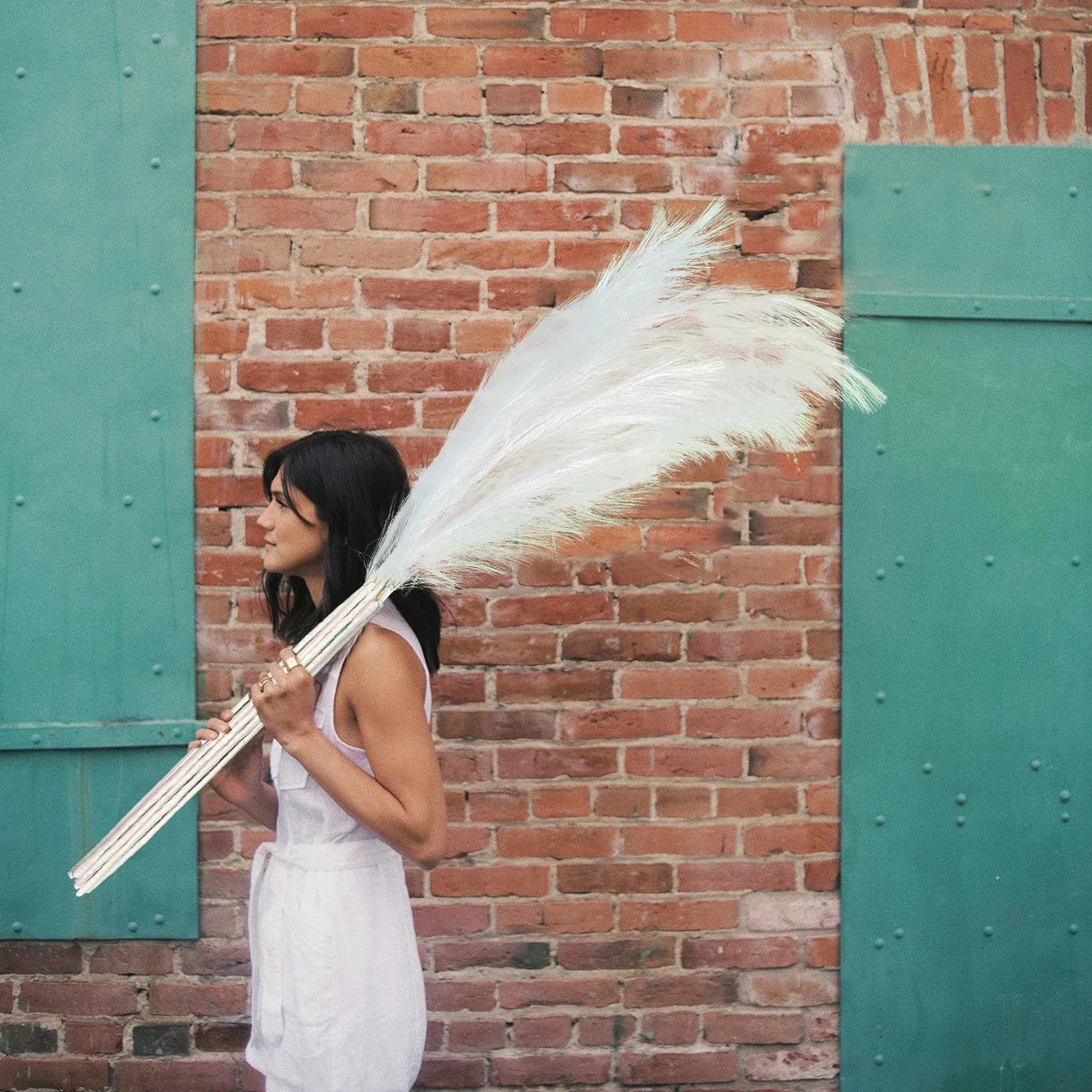 

Искусственная пампасная трава Mintalin, 47", шелк