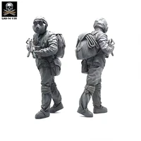 nx russian special forces biochemical force soldier model resin model kit tumei colorless self assembling resin figure