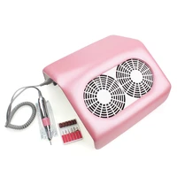strong power 48w nail dust collector 2 fans nail dust collector