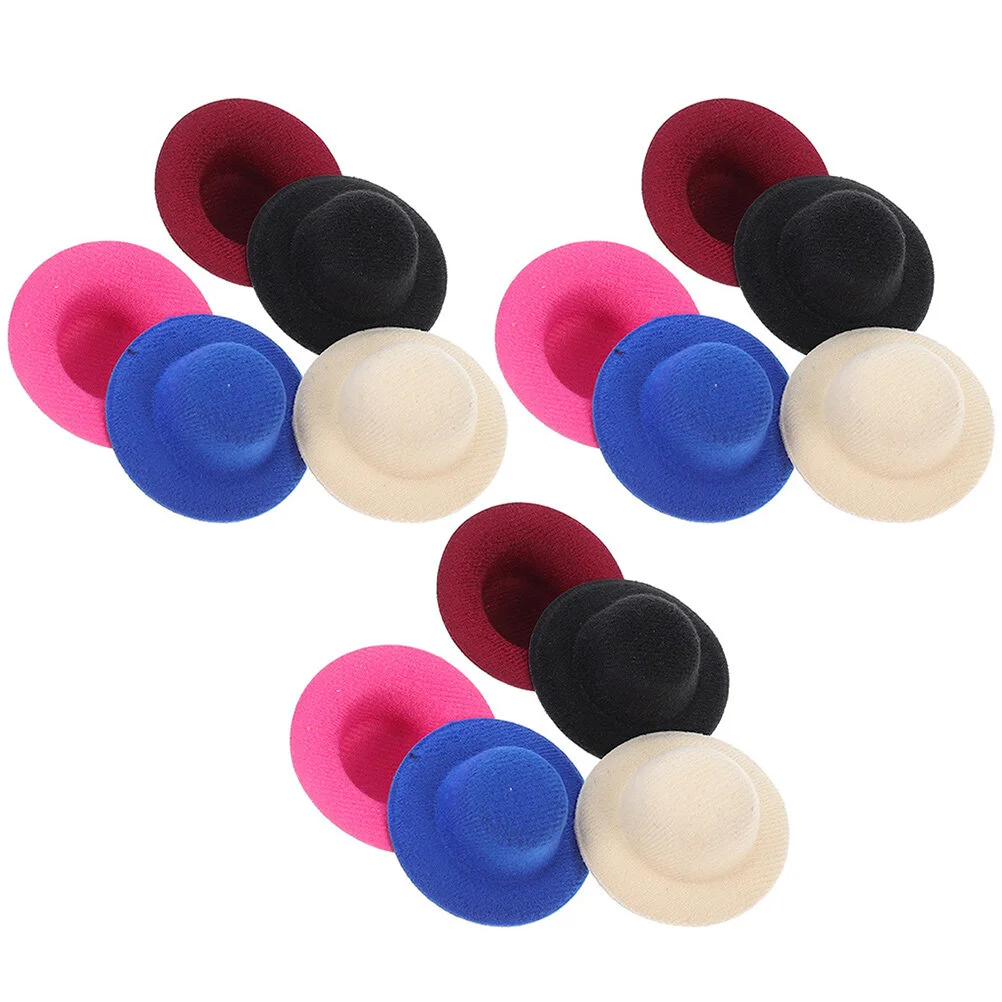 

Bottle Cap Decor Accessories Colored Hats Exquisite Mini Small DIY Prop