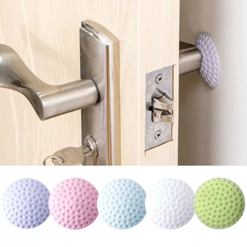 

New in 2022 Soft Rubber Pad To Protect The Wall Self Adhesive Door Stopper Golf Modelling Door Fender Stickers for Door Stopper