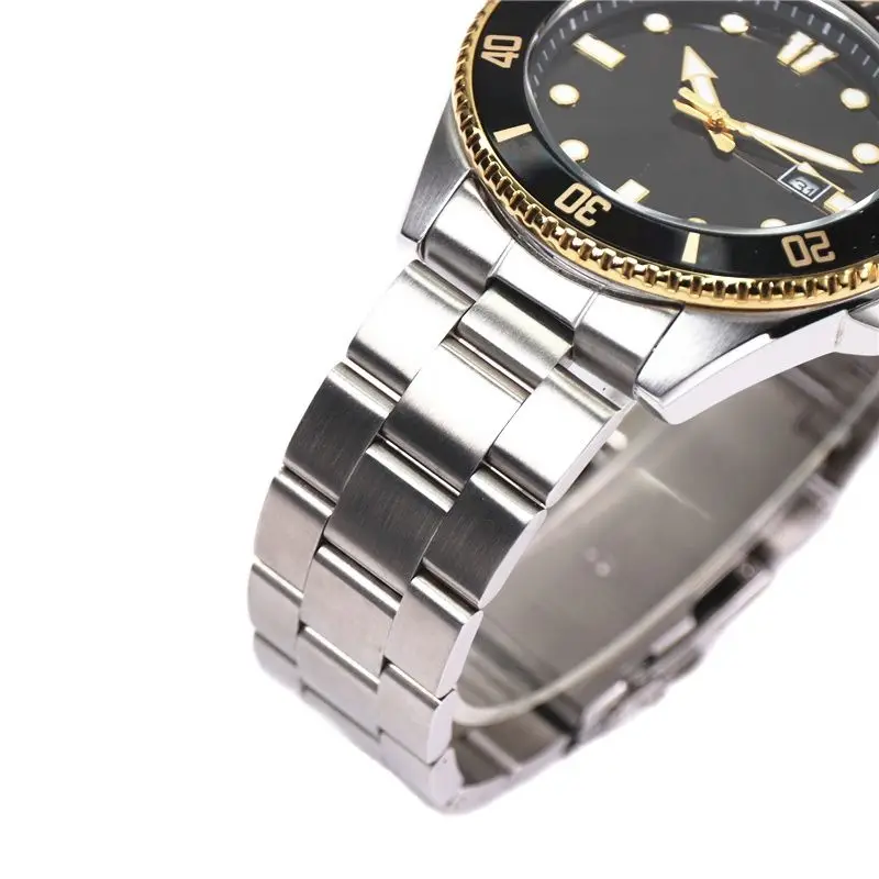 3 Styles 22mm Diving Steel Metal Strap For Casio Duro Mdv107-1A MDV106-1A Watch Wristband Bracelet Watchband Replacement Parts