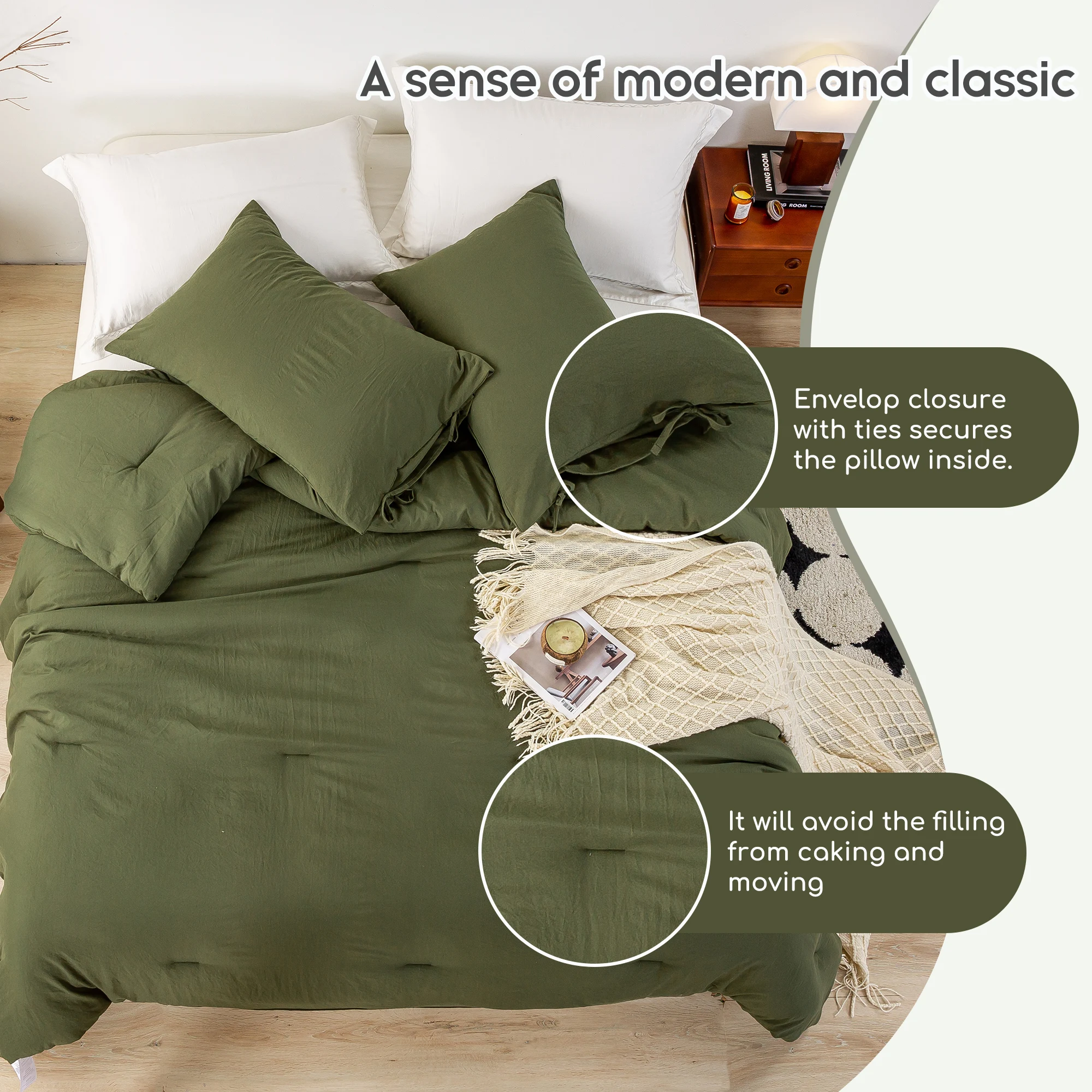 Роскошные двухсторонние комплекты одеял кровать большого размера