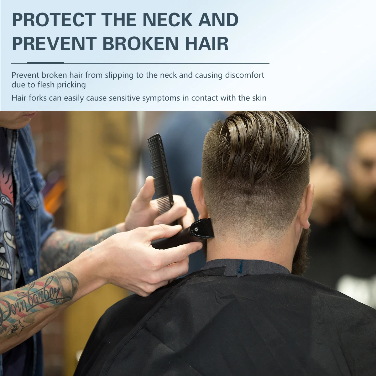 1-рулонные Одноразовые Полоски Для Шеи Аксессуары Стрижки Регулируемая