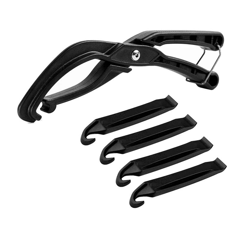 

Bike Hand Tire Lever Bead Tool With 4 Bike Tire Levers,Bicycle Repair Tool With Non-Slip Handle For Road Bike MTB