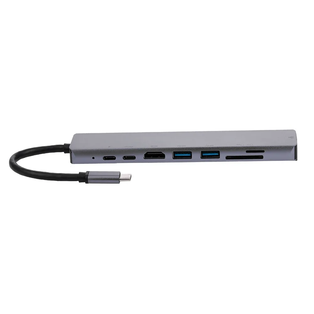 

Док-станция типа c Многофункциональная портативная, 8 в 1, USB 2022