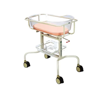 Baby stroller transparent, tiltable, anti overflow, multifunctional newborn bed, postpartum center, baby bed