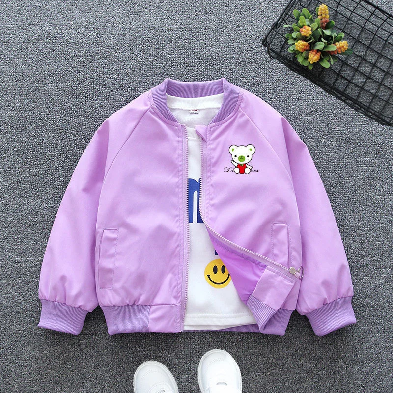 

Модное пальто для маленьких мальчиков и девочек, куртка с мультяшным рисунком, осенне-зимние топы для детей, одежда для девочек, верхняя одежда, зимняя детская куртка