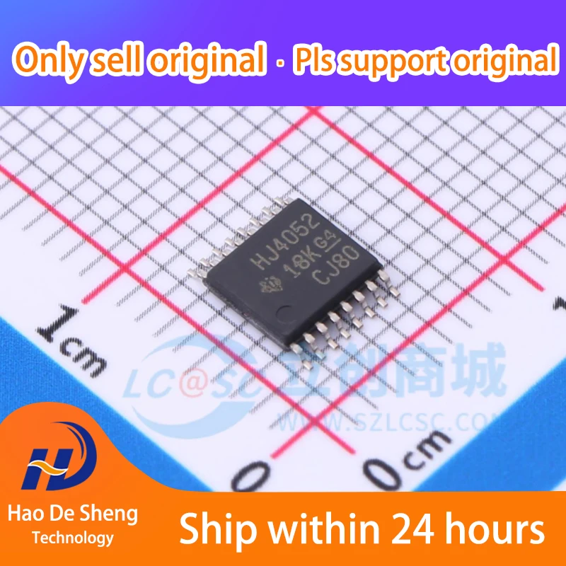 10 шт./партия 74HC4052PW логотип: HC4052 TSSOP-16 новая Оригинальная фотография