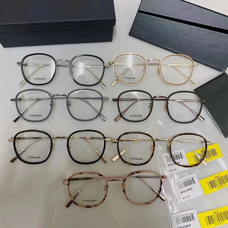 

Luxury Brand Designer Reading Myopia Prescription Glasses BLACKSUITO Glasses Decorative Women Eyeglasses Frames Random Box