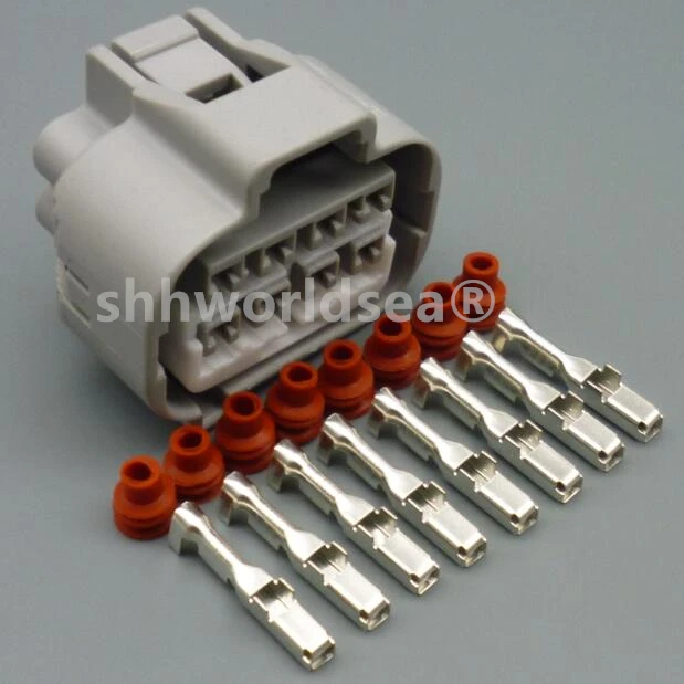 

Shhworldsea 8-контактный 90980-10897 90980-10896 автомобильный разъем реверсивного радара в сборе, разъем PDC для Honda XRV CRV Toyota